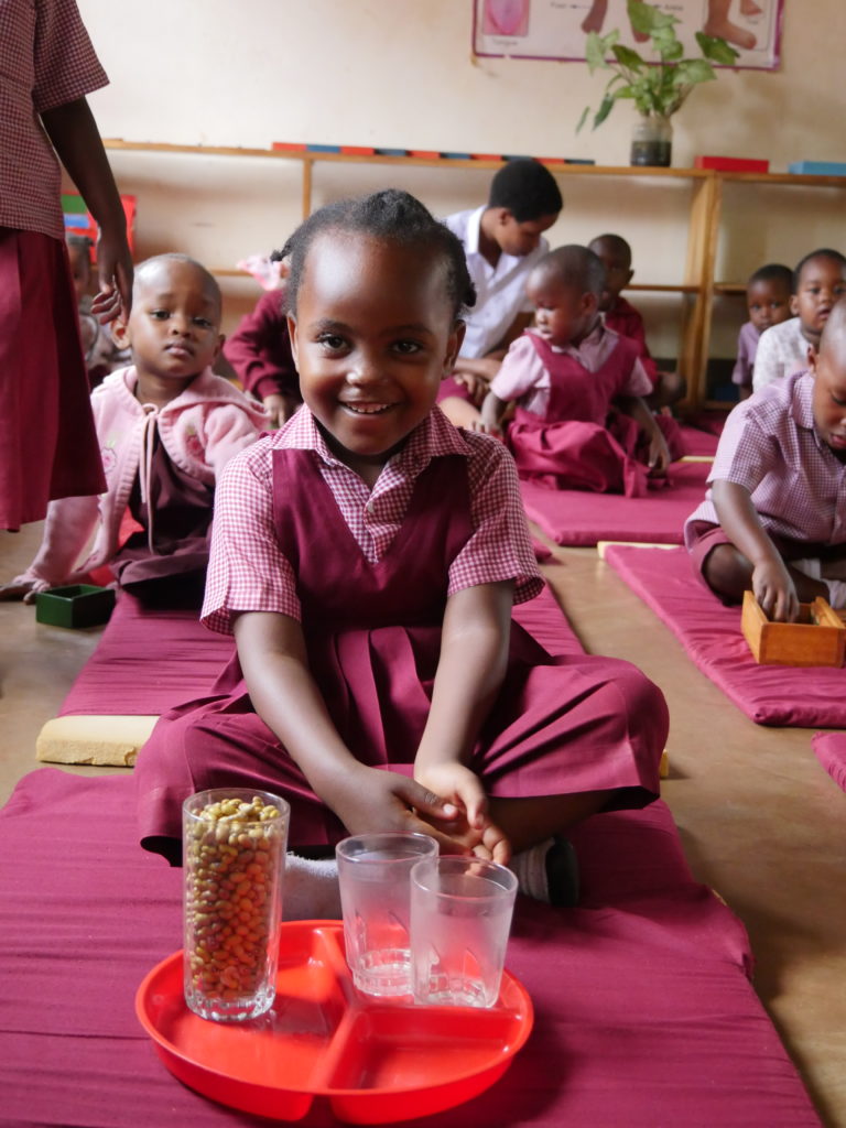 Besök på skola i Tanzania
