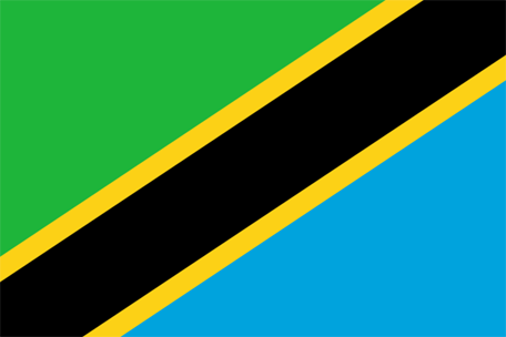 tanzanias flagga